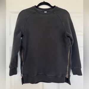 Varley Ribbed Manning Sweatshirt Black